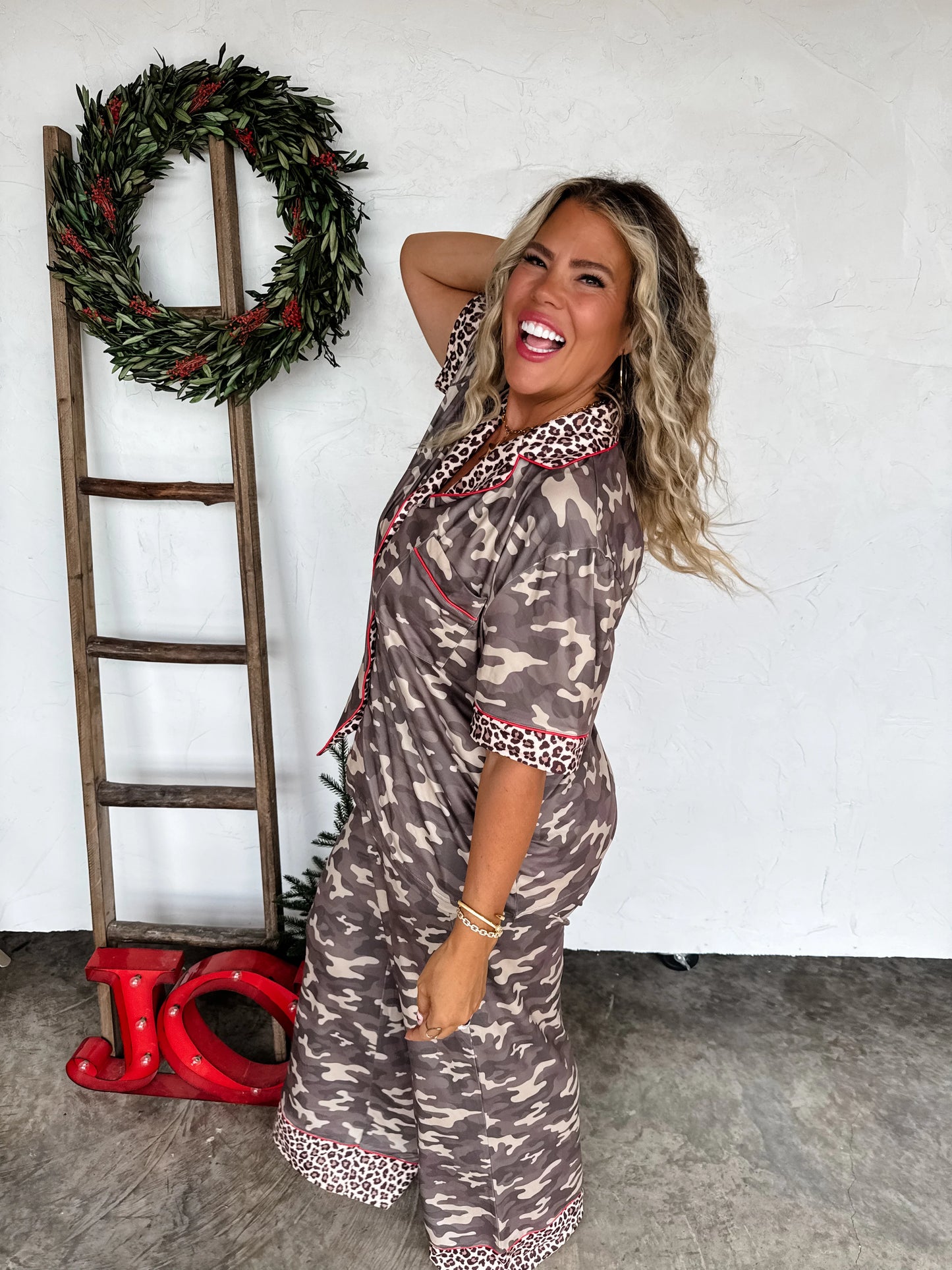 PRE-ORDER Christmas Luxe PJ’s In *THREE DIFFERENT PRINTS*