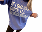 Shenanigans Graphic Tee on Flo Blue