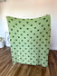 PREORDER Birdie Reversible Blanket in Pistachio Dot