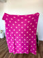 PREORDER Birdie Reversible Blanket in Pinky Promise Dot