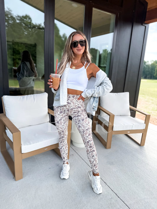 4TH CUT PRE-ORDER Birdie Duck Camo Leggings