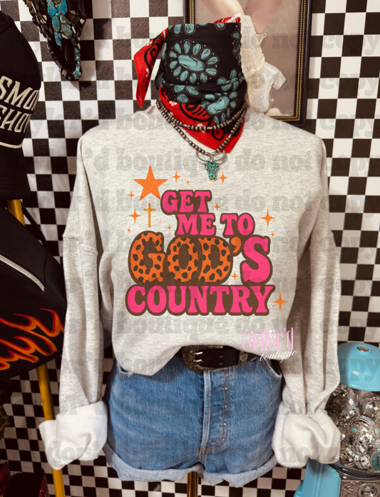 God’s Country Crew/ Tee
