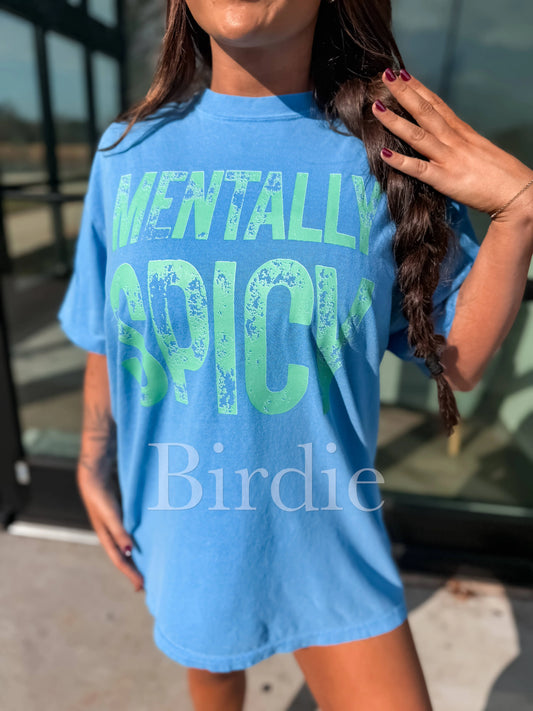 Mentally Spicy Graphic Tee on Royal Caribe