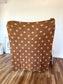 PREORDER Birdie Reversible Butter Rum Dot Blanket *final sale*