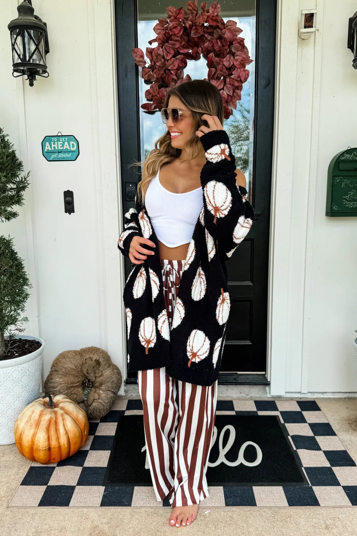 Fall Pumpkin Blakeley Cloud Cardigan