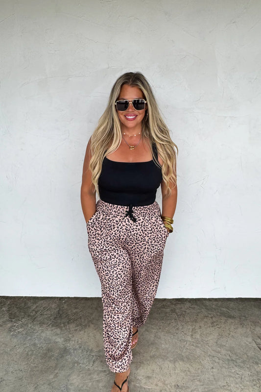 *LIMITED QUANTITIES* Pre-Order  Coco Cheetah Jogger Pants