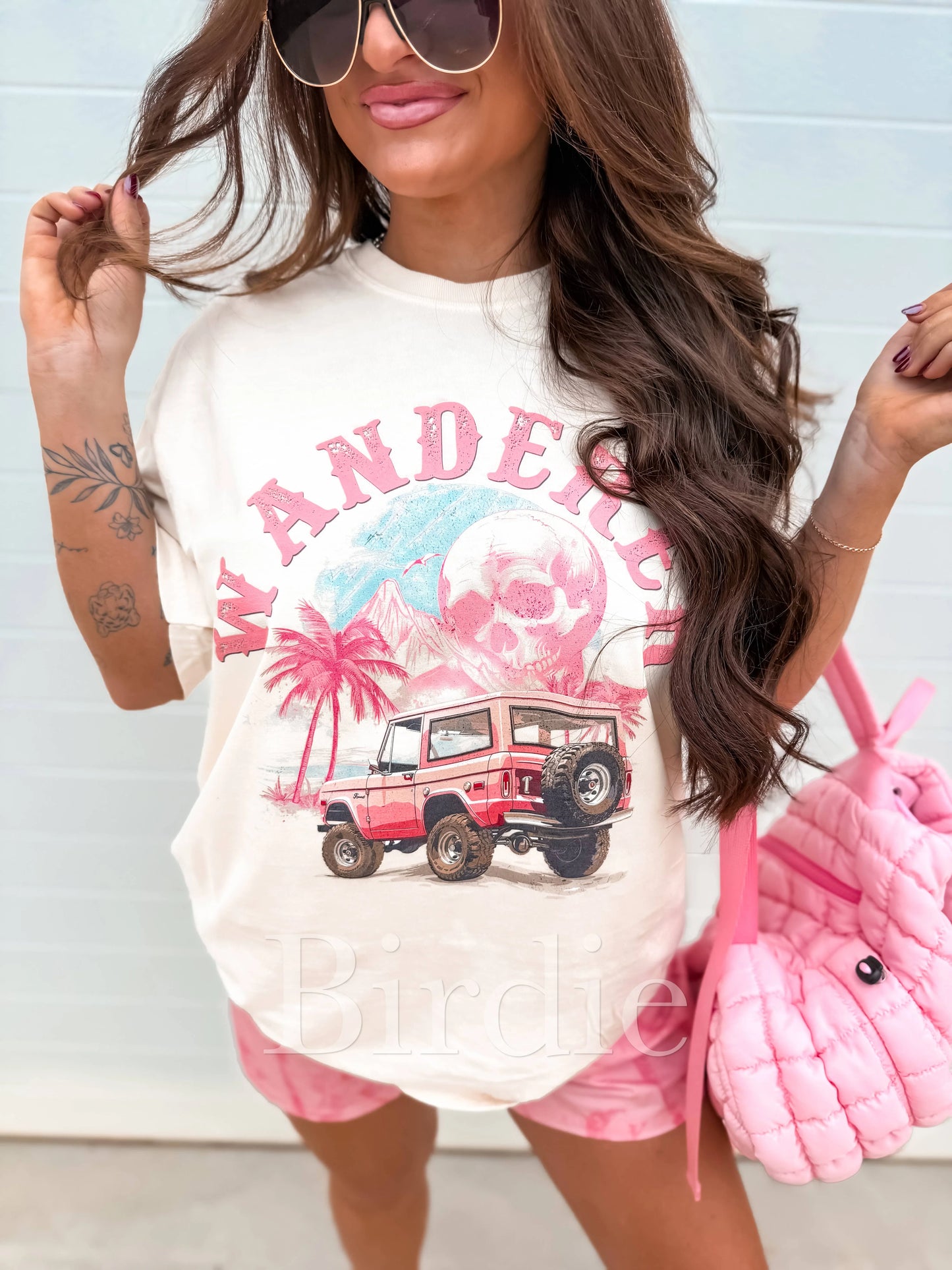 Wanderer Graphic Tee on Ivory
