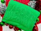 PREORDER Merry Raggy— Green Theme Embroidered/ Appliqué Crewneck Pullover