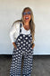 LIMITED QUANTITIES PREORDER *ships free* Polka Dot Karli Boho Overalls