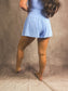 PREORDER Birdie Cross My Heart Active Shorts in Bluebell *final sale*