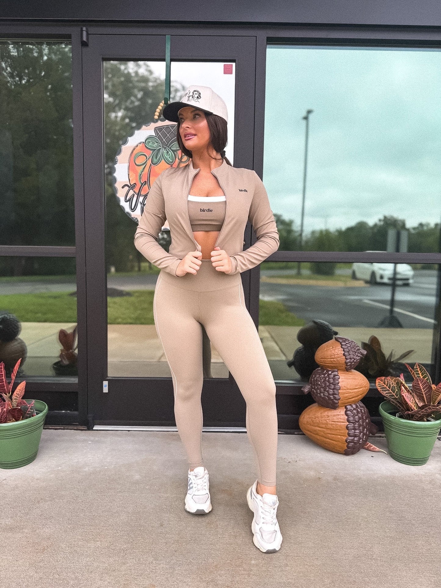 PREORDER Double Take Leggings in Mushroom Taupe *final sale*