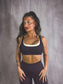 PREORDER Double Take Mesh Sports Bra in Dark Plum *final sale*