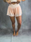 PREORDER Birdie Cross My Heart Active Shorts in Peach *final sale*