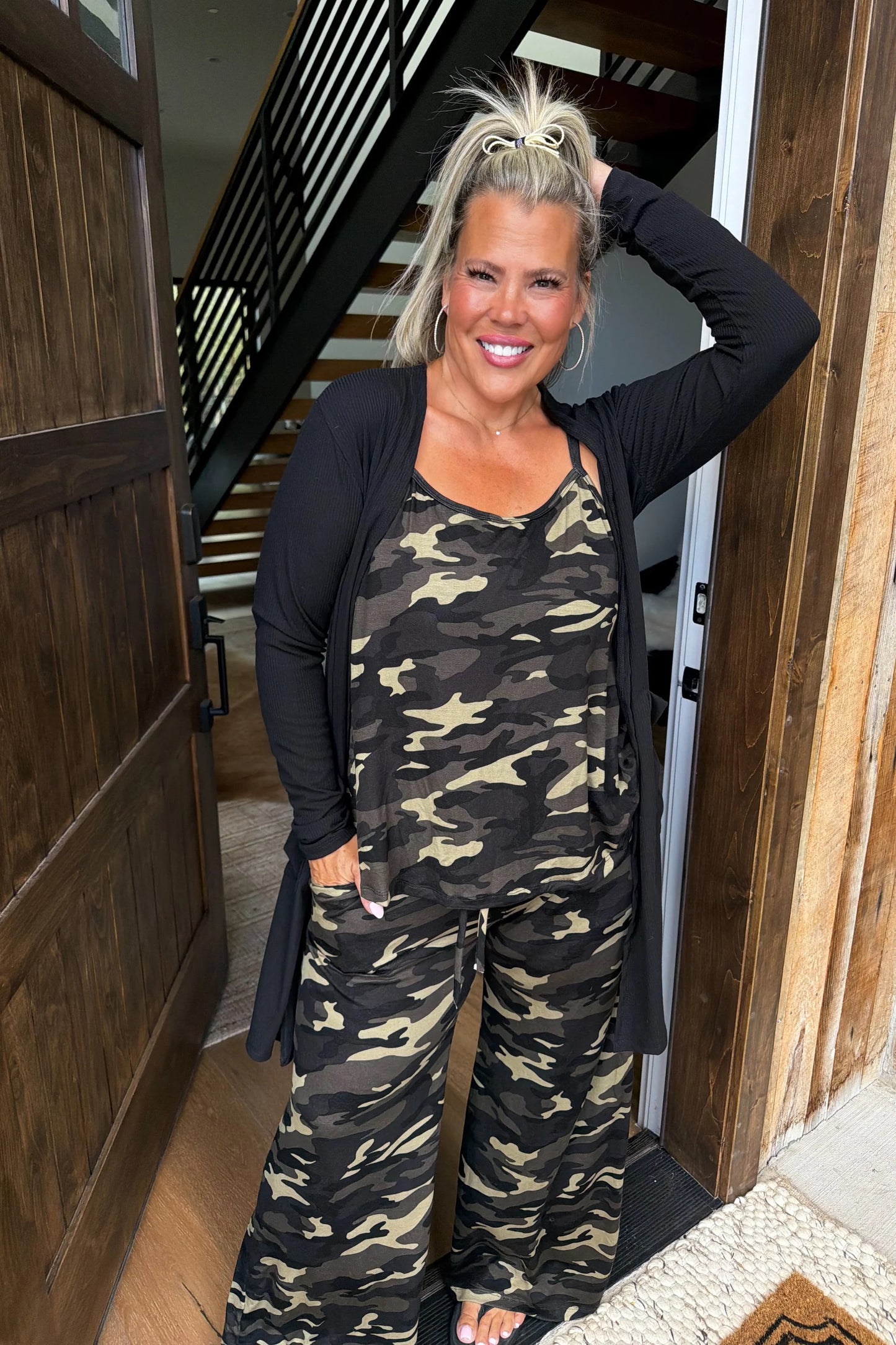 PREORDER Camo Delilah Pant Sets