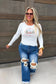 PREORDER Off The Slopes Ribbed Top