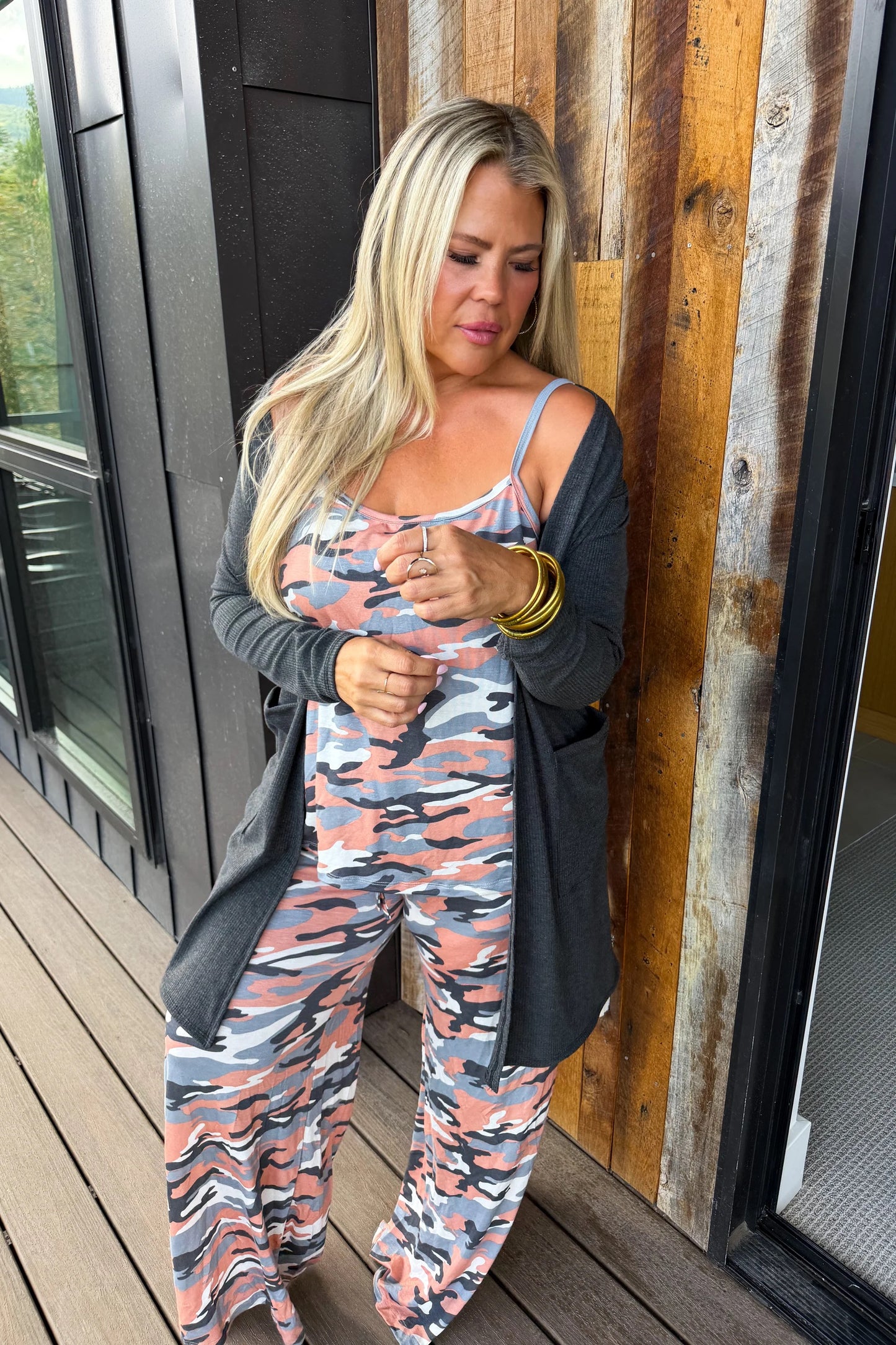 PREORDER Camo Delilah Pant Sets