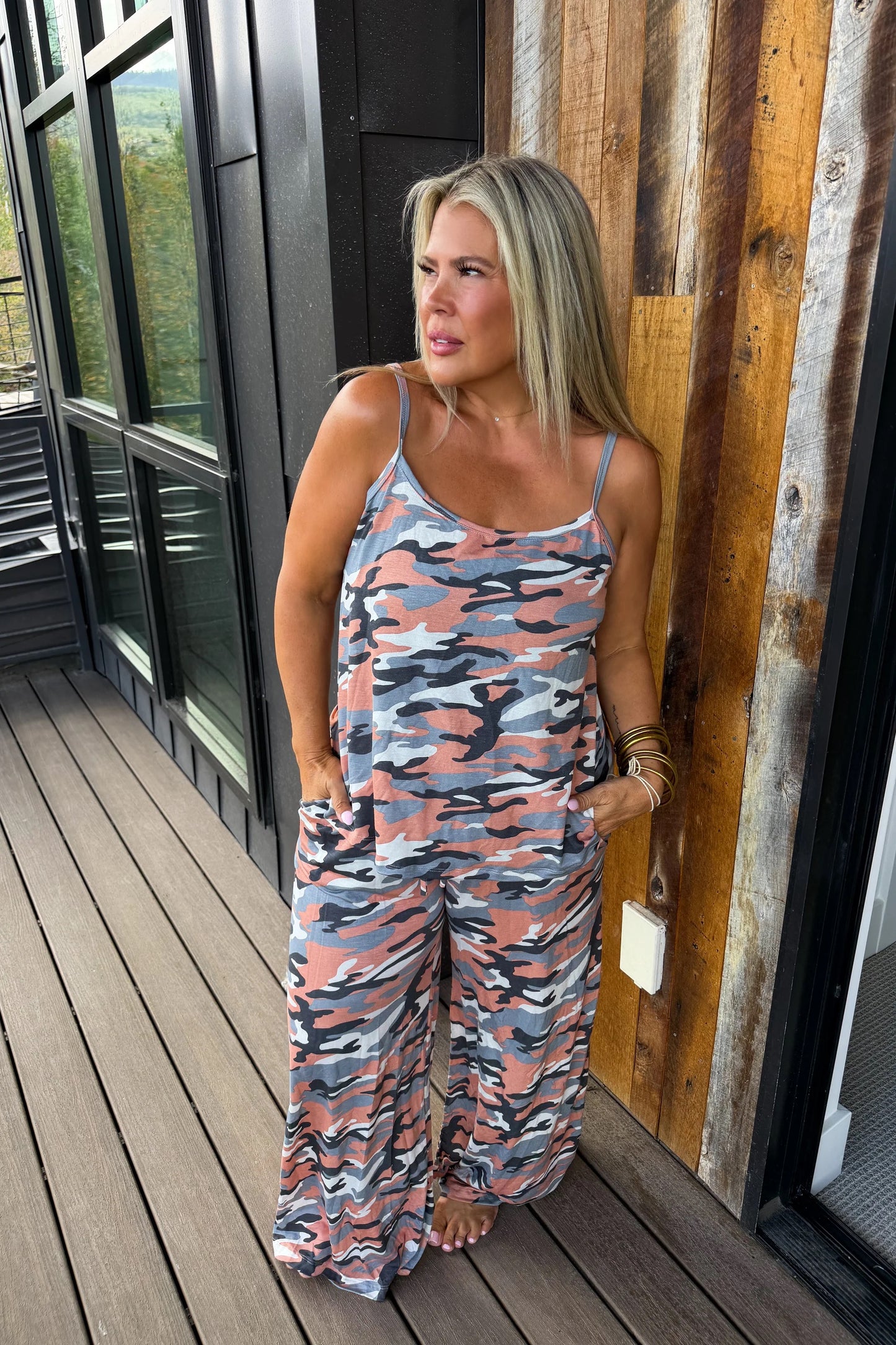 PREORDER Camo Delilah Pant Sets