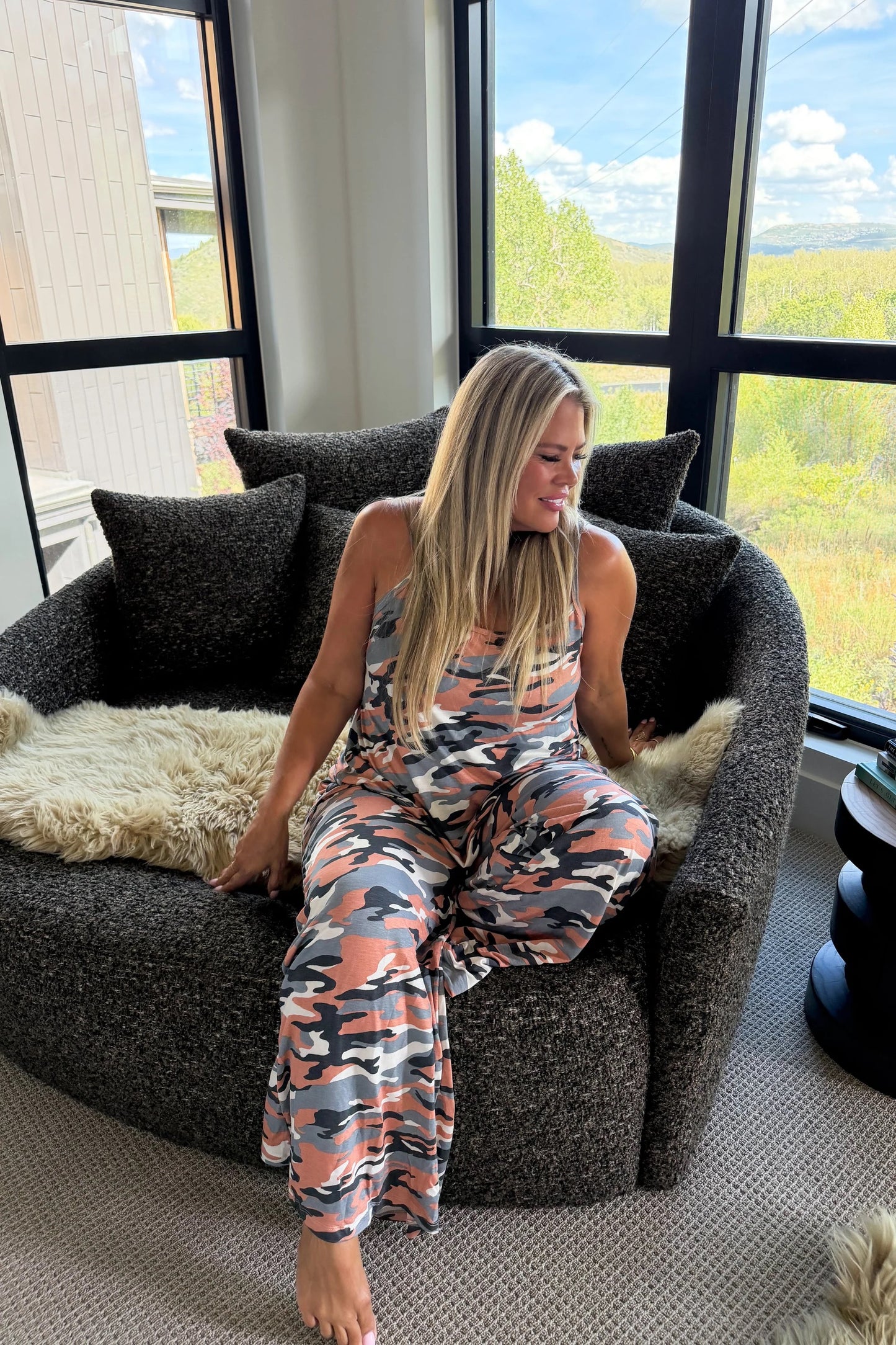 PREORDER Camo Delilah Pant Sets