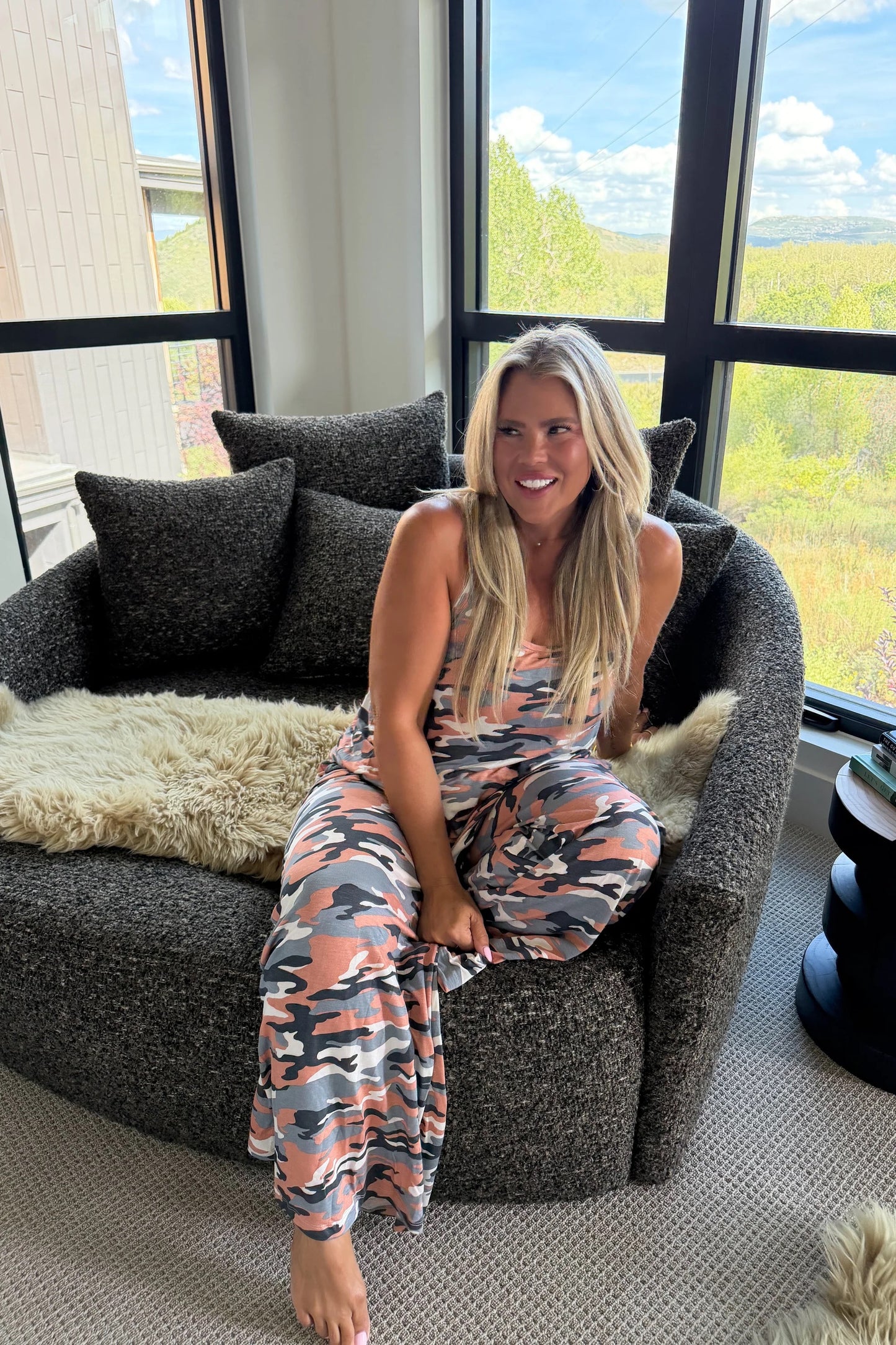 PREORDER Camo Delilah Pant Sets