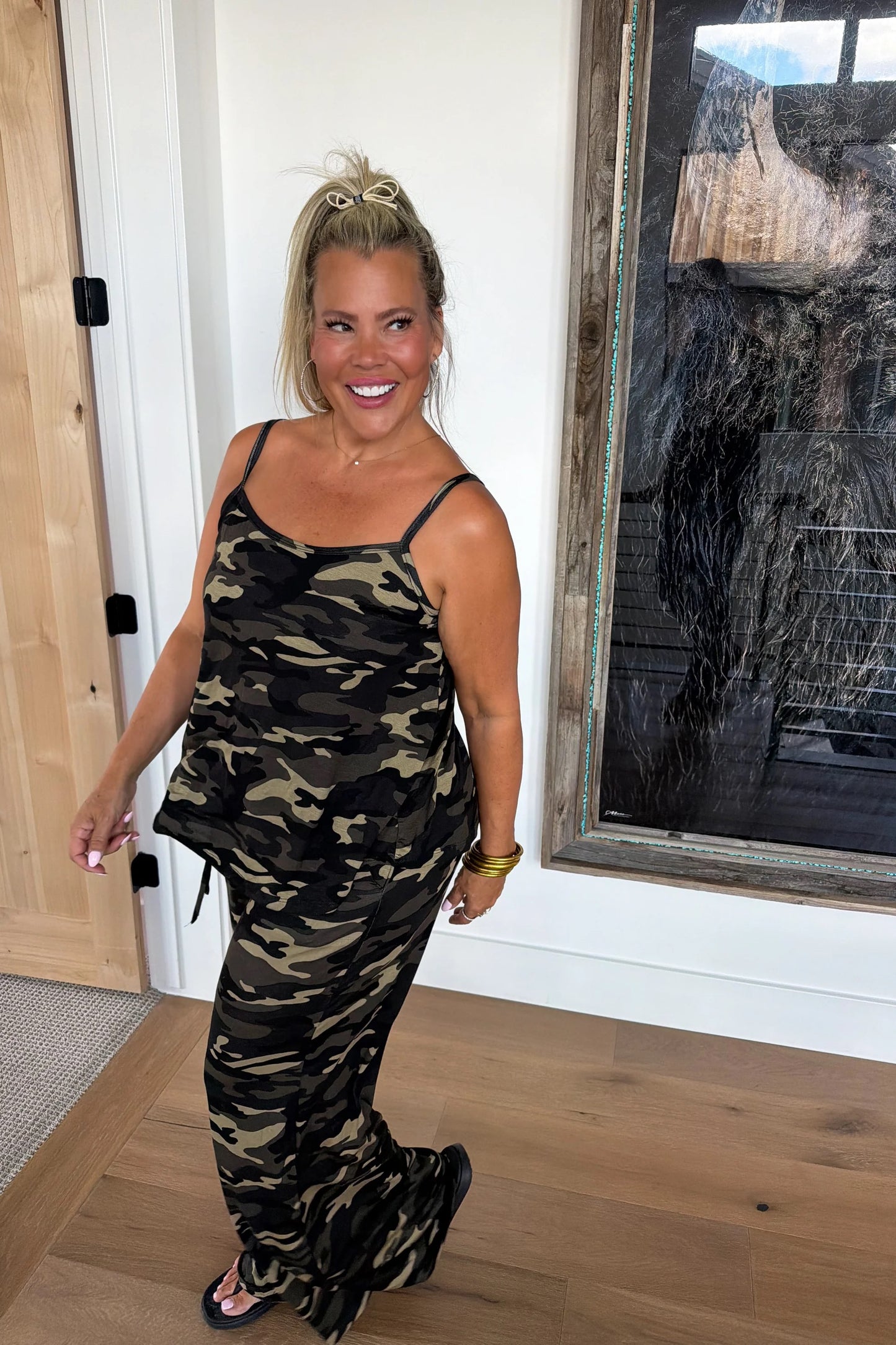 PREORDER Camo Delilah Pant Sets