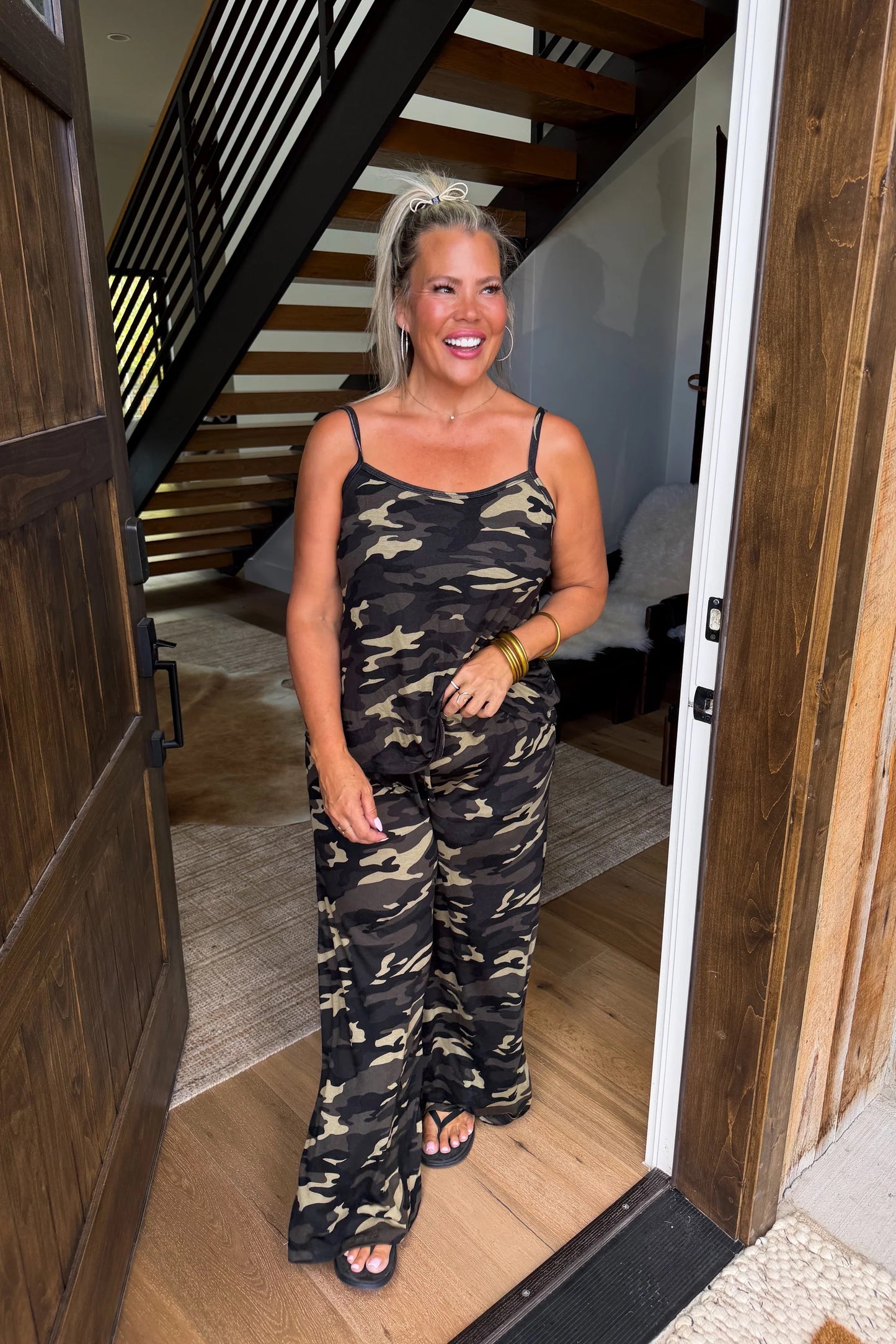 PREORDER Camo Delilah Pant Sets