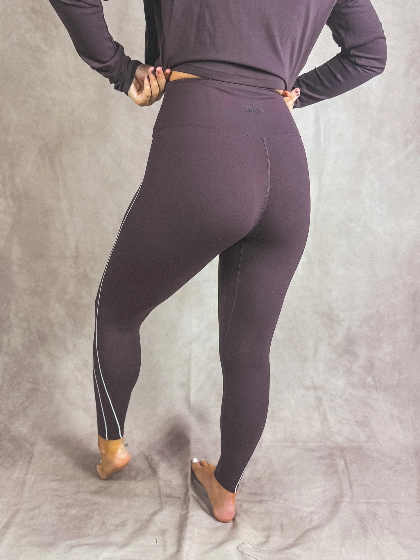 PREORDER Double Take Leggings in Dark Plum *final sale*