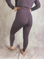 PREORDER Double Take Leggings in Dark Plum *final sale*