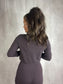 PREORDER Birdie Define Motion Zip-Up in Dark Plum