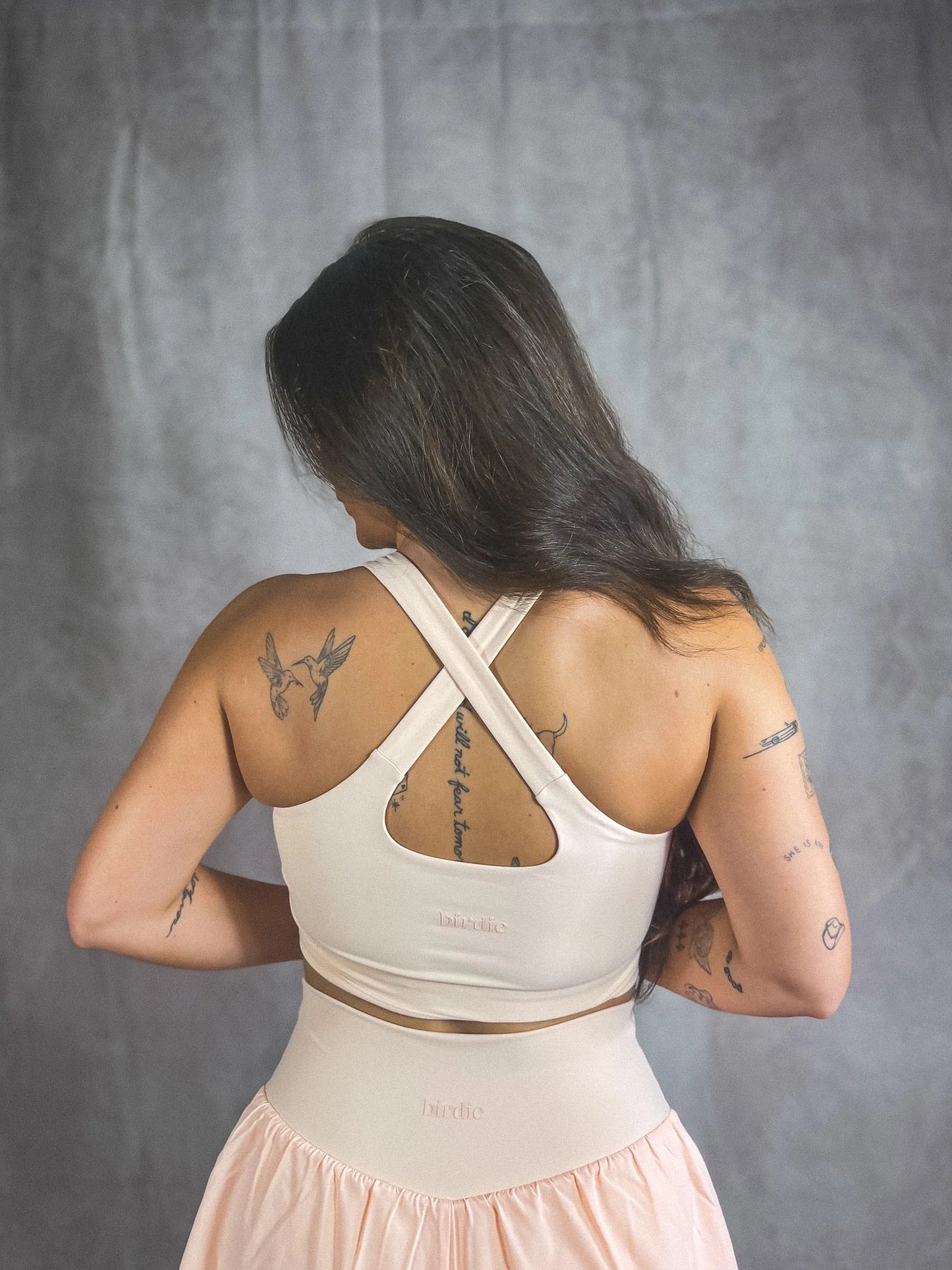 PREORDER Birdie Perfect Match Sports Bra in Peach *final sale*