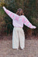 Worthy Light Pink Sweatshirt