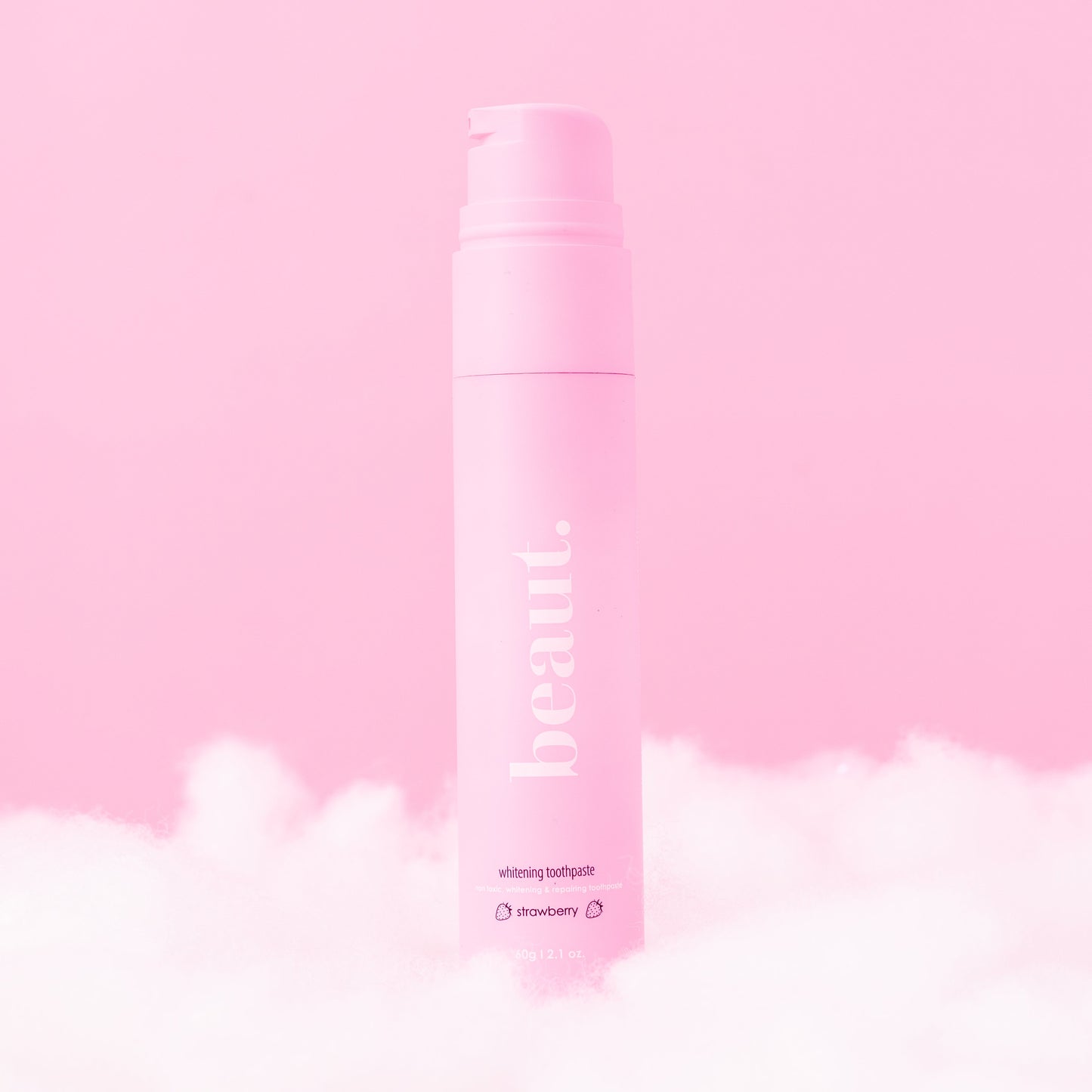 beaut. strawberry whitening toothpaste