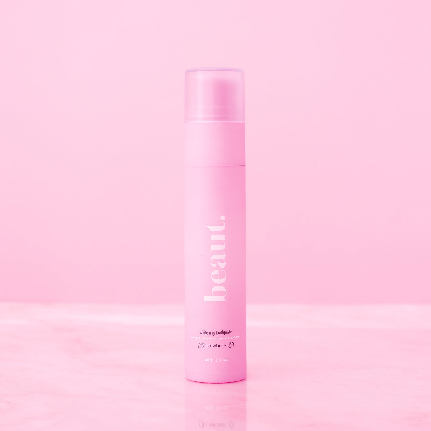 beaut. strawberry whitening toothpaste